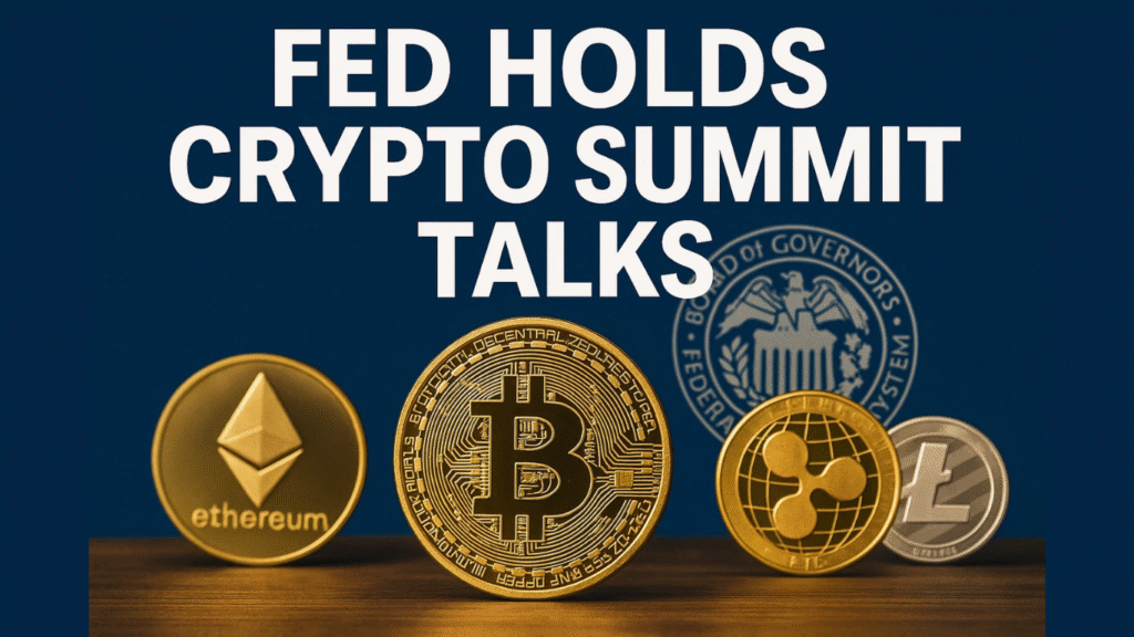 Fed Hosts Crypto Payments Summit as $4T Market Awaits Key Policy Signals
