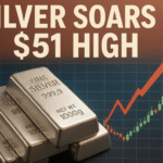 Silver Soars 75% to $51—Its Highest Level Since 1980 Supply Crunch
