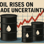 Oil Rises 0.9% to $61.52 as Traders Weigh Oversupply and Trade Risks