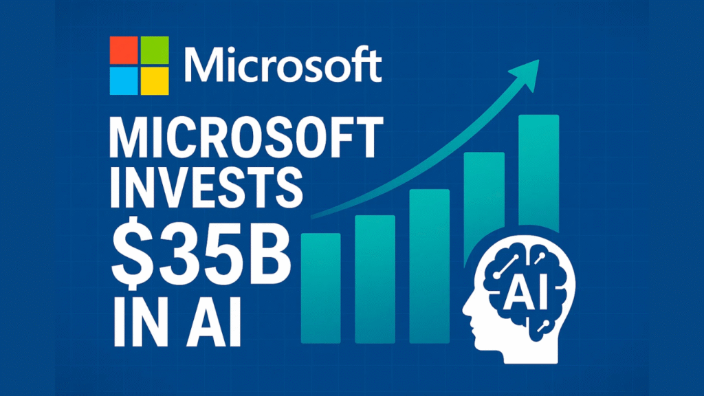 Microsoft’s $35B AI Investment Sparks Concern Amid 40% Cloud Surge