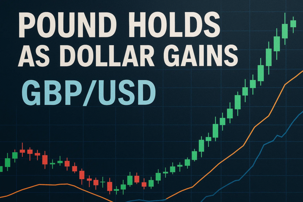 GBP/USD Steadies Near 1.3350 as Dollar Strengthens, BoE Cut Bets Grow