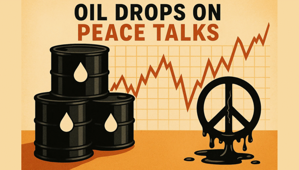 Oil Drops 0.26% as Peace Talks Threaten to Release 48M Barrels of Supply