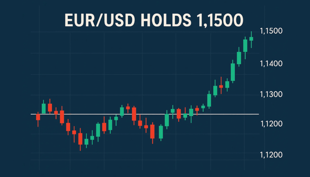 EUR/USD Holds 1.1500 as 70% December Fed Cut Odds Cap Dollar Strength