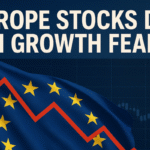 Europe’s Stocks Dip 0.2% as Growth Fears Mount and Nvidia’s 53.8% EPS Test Looms
