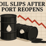 Oil Slips 0.7% as Novorossiysk Restarts and 2% Global Supply Comes Back