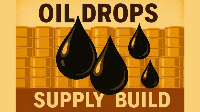 Oil Drops 0.4% as U.S. Adds 2.8M Barrels and Diplomacy Signals Russia Shift