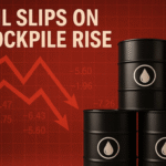 Oil Slips 0.7% as U.S. Stockpiles Rise but Russia Sanctions Tighten Supply