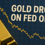 Gold Drops 0.6% as 28.5% Fed Cut Odds Boost Dollar and Hit Commodities