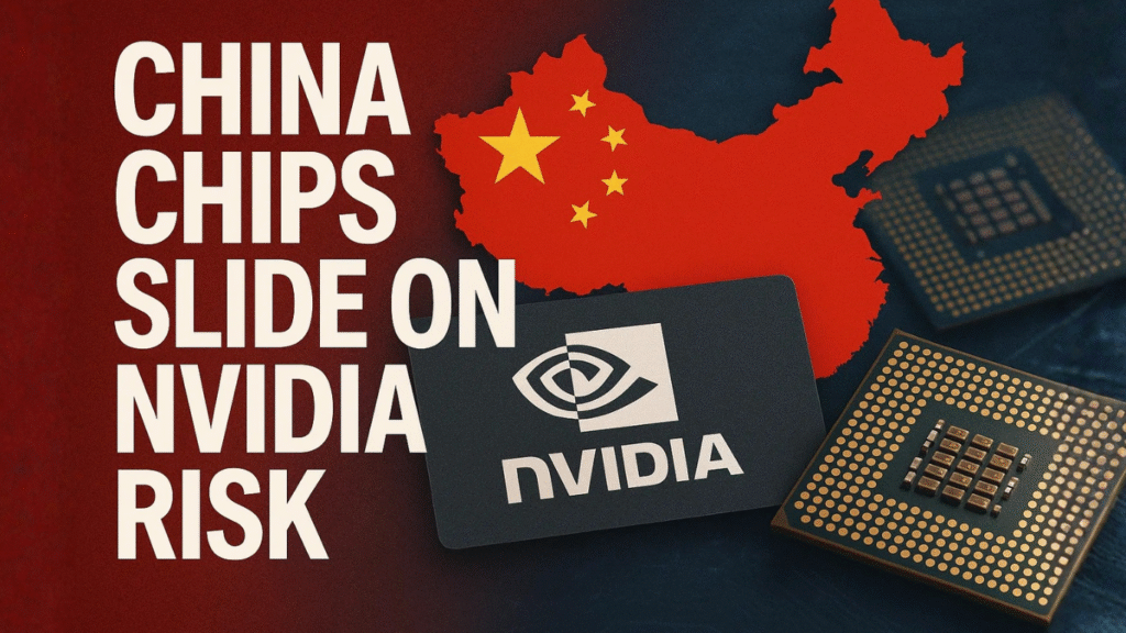 China Chip Stocks Drop Up to 7% as U.S. Weighs Nvidia H200 Export Approval