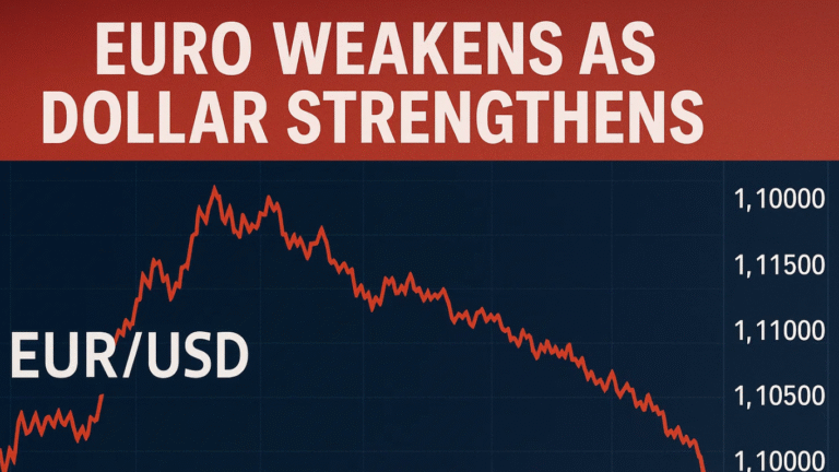 EUR/USD Faces Pressure Below 1.1550 as Dollar Strengthens 0.4%