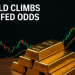 Gold Climbs 0.9% as Weak U.S. Data Boosts 80% Fed Rate Cut Odds