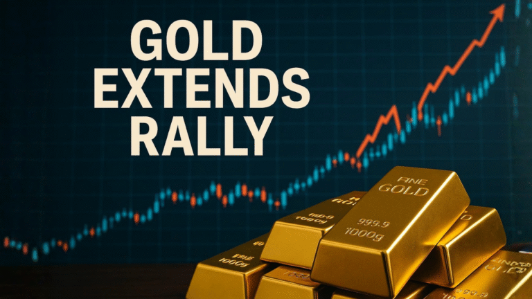 Gold Extends Rally With 4.6% Monthly Jump as Traders Bet on Fed Rate Cut