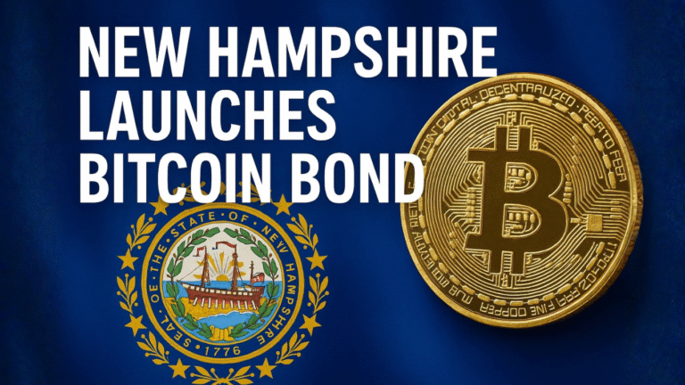 New Hampshire Unveils First $100M Bitcoin Bond to Access $140T Debt Market