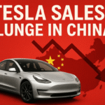 Tesla’s China Sales Drop 36% to 26,006 Units, Lowest in 3 Years