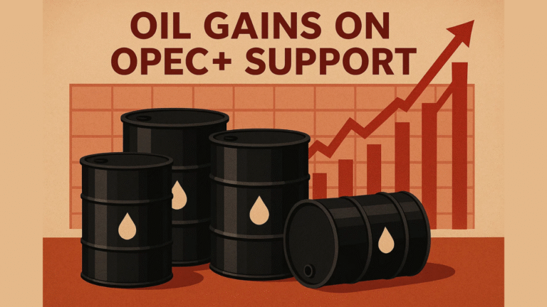 Oil Rises 0.4% to $63.76 as OPEC+ Supply Curbs Ease Glut Concerns
