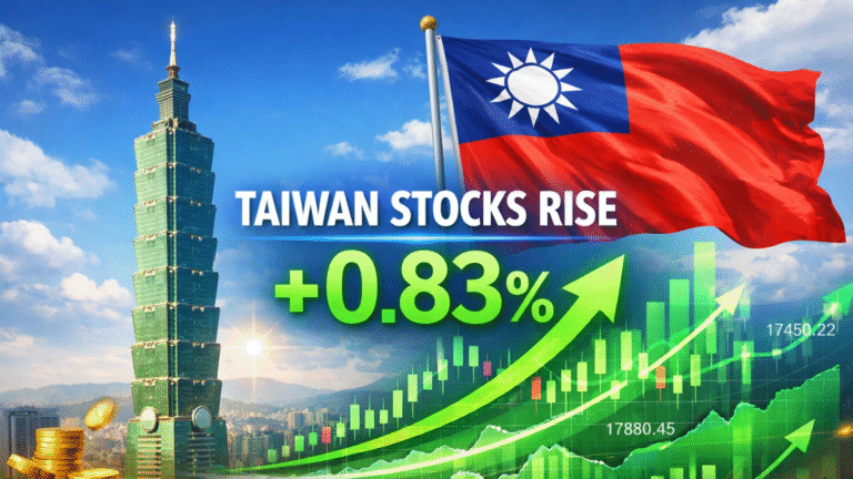Taiwan Stocks Rise 0.83% as Tech and Plastics Lift Market Momentum