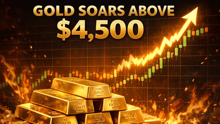 Gold Surges Past $4,500 as 3 Key Forces Drive Haven Demand in Thin Markets
