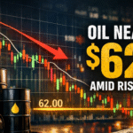 Oil Holds Near $62 as 3% Weekly Gain Faces Geopolitical Supply Risks