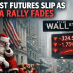 Wall St Futures Slip 0.2% as Year-End Thins and Santa Rally Fades