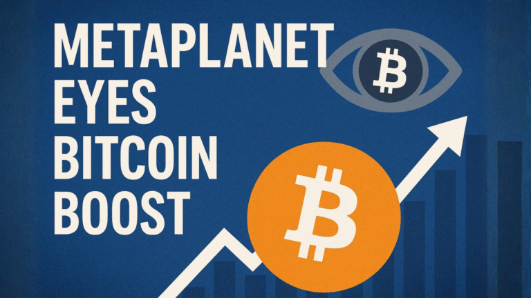 Metaplanet Shares Hover Near ¥440 as CEO Flags 100,000 BTC Vote at EGM