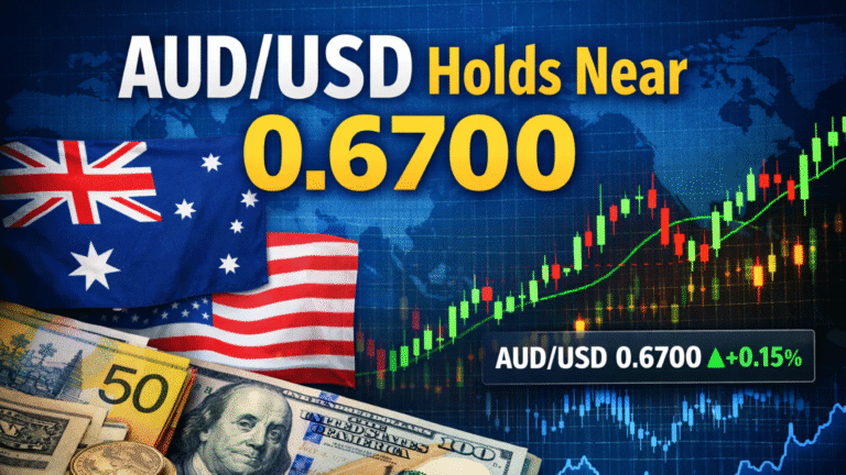 AUD/USD Holds Near 0.6700 as 27% RBA Hike Odds Offset Strong China PMI