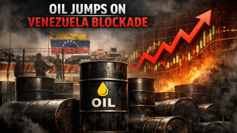 Oil Jumps 1.5% as Venezuela Blockade Raises $60 Price Uncertainty