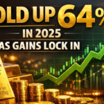 Gold Ends 2025 Up 64% as Prices Ease While Traders Lock In Gains