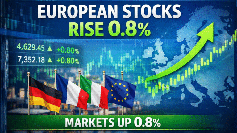 European Stocks Rise 0.8% as U.K. Inflation Slows and Rates Come Into Focus