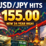 USD/JPY Hits 155.00 as Yen Weakens Ahead of BoJ Rate Decision Friday