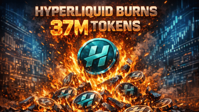 Hyperliquid Targets HYPE Recovery With 37M Token Burn Equal to 13% Supply