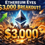 Ethereum Eyes $3,000 Breakout as Whales Control $2,800–$3,050 Range