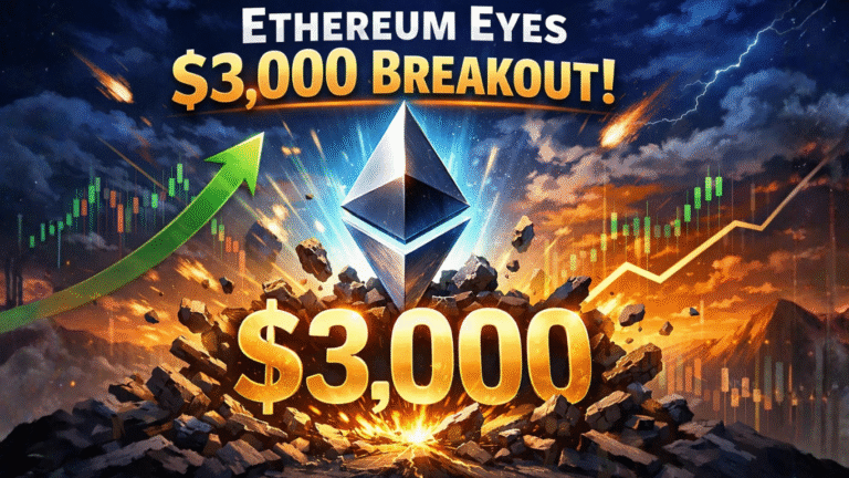 Ethereum Eyes $3,000 Breakout as Whales Control $2,800–$3,050 Range