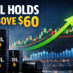 Oil Holds Above $60 as Trump Blockade, Russia Risks Fuel Supply Fears