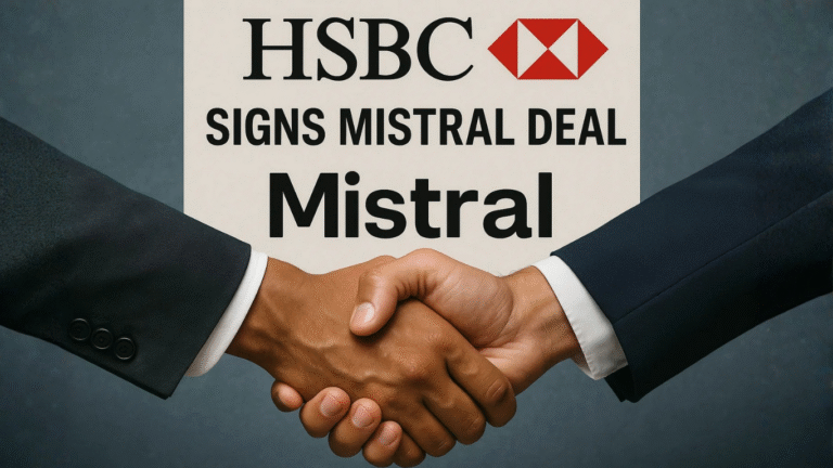HSBC Signs Multi-Year Deal as Mistral AI Powers 500+ Automation Efforts