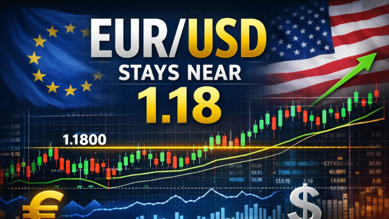 EUR/USD Near 1.1800 as 4.3% U.S. GDP Fails to Reverse Dollar Weakness
