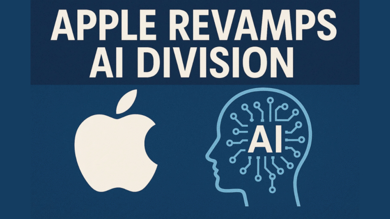Apple Reshapes AI Division as Senior Chief Giannandrea Prepares 2026 Exit