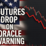U.S. Futures Drop 205 Points as Oracle Warning Overshadows Fed’s Rate Cut