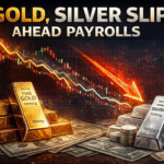 Gold Slips 0.4%, Silver Drops 2% as Key U.S. Payrolls Data Loom
