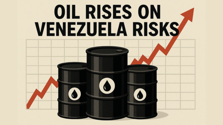 Oil Rises 0.5% as Venezuelan Supply Risks Offset 2026 Surplus Fears