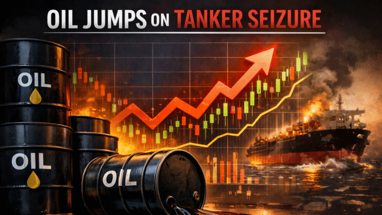 Oil Prices Jump 0.8% as U.S. Intercepts Venezuelan Tanker, Stirring Supply Fears