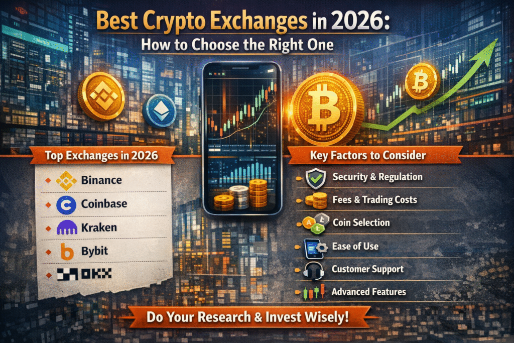 Best Crypto Exchanges in 2026: How to Choose the Right One