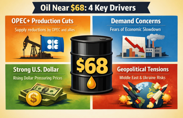 Oil Near $68: 4 Key Forces Behind Near Four-Month High Crude Prices