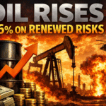 Oil Rises 0.6% in 2026 After Worst Year Since 2020 as Risks Re-Emerge
