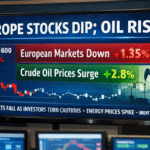 Europe Stocks Dip as Greenland Risk Grows; Oil Up $60, DAX +0.2% EU!