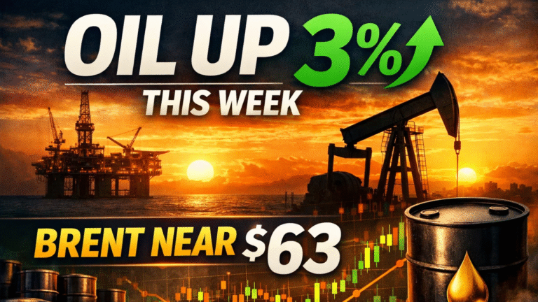 Oil Rises 3% This Week as Brent Nears $63 on Venezuela, Iran Supply Fears