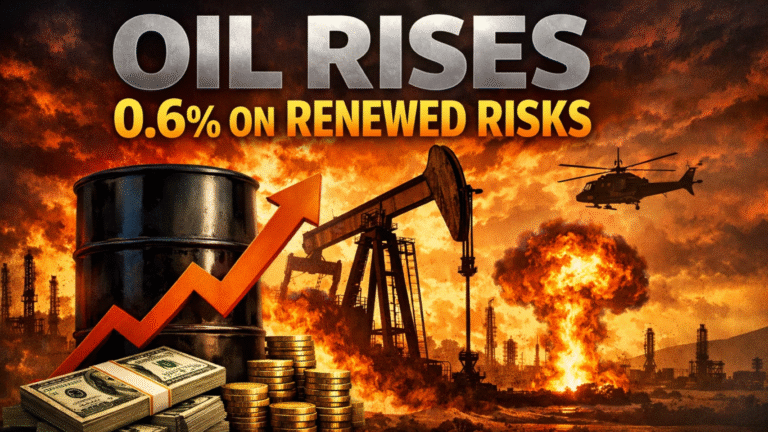 Oil Rises 0.6% in 2026 After Worst Year Since 2020 as Risks Re-Emerge