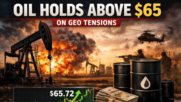 Oil Prices Hold $65+ Amid Geopolitical Tensions and 2026 Supply Concerns
