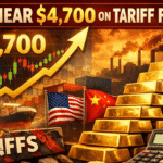 Gold Near $4,700 as 10% Tariff Threat Drives Safe-Haven Rush