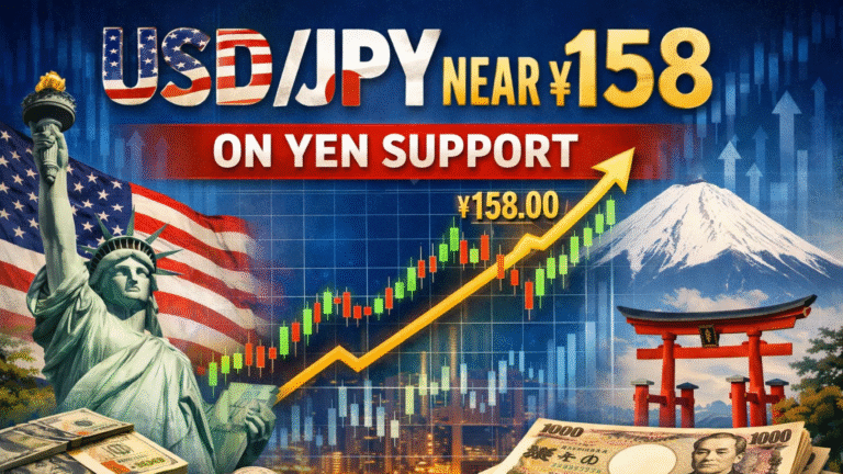 USD/JPY Near ¥158 as BoJ Hike Bets, Intervention Risks Support Yen