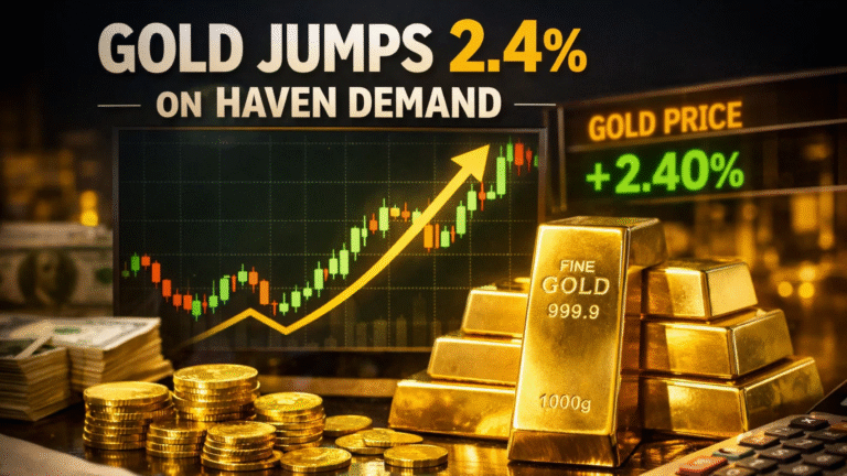 Gold Surges 2.4% as U.S. Seizes Maduro, Lifting Haven Demand Near $4,430